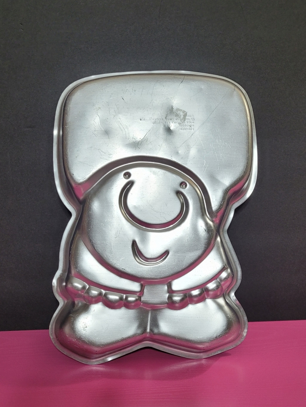Vintage 1978 Wilton Ziggy Aluminum Mold Pan